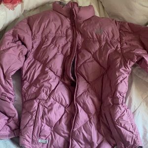 pink north face